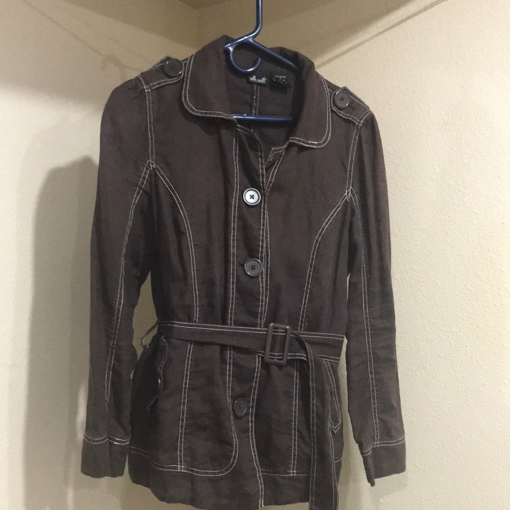 Willi smith linen jacket size M